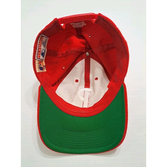 Philadelphia Phillies Vintage Hat Starter Wool 90s Snapback The Natural Red - Picture 6 of 9